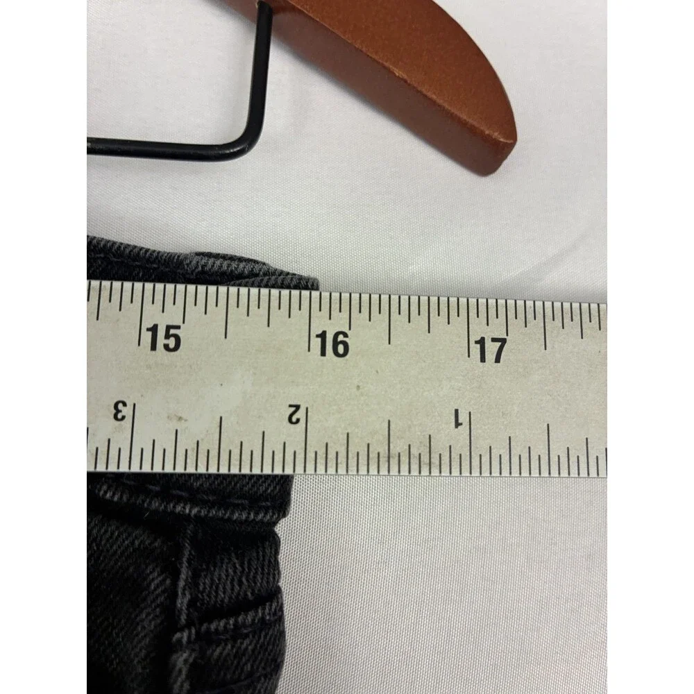 Levi's Premium 511 Men's Jeans W33 L30 Black Washed Slim Fit Stretch Denim